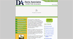 Desktop Screenshot of davisassociatescpa.com